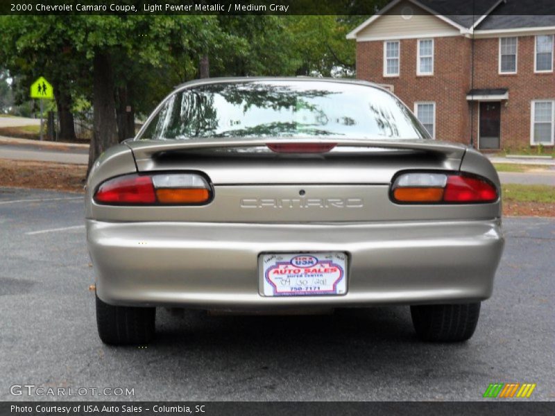 Light Pewter Metallic / Medium Gray 2000 Chevrolet Camaro Coupe