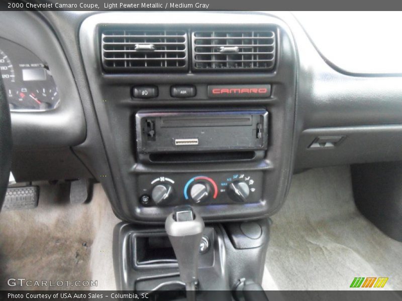 Light Pewter Metallic / Medium Gray 2000 Chevrolet Camaro Coupe