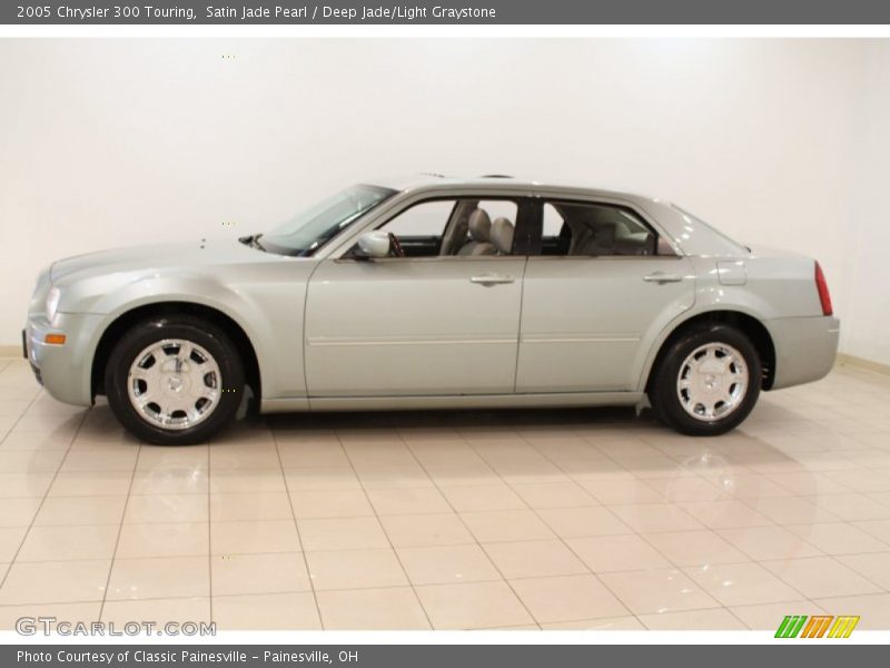 Satin Jade Pearl / Deep Jade/Light Graystone 2005 Chrysler 300 Touring