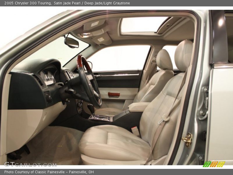 Satin Jade Pearl / Deep Jade/Light Graystone 2005 Chrysler 300 Touring