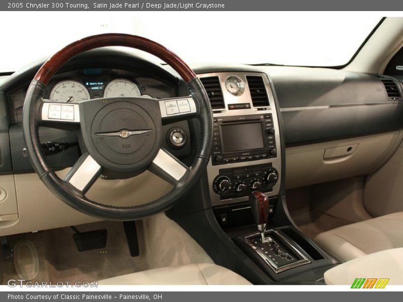 Satin Jade Pearl / Deep Jade/Light Graystone 2005 Chrysler 300 Touring