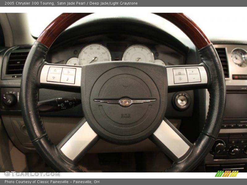 Satin Jade Pearl / Deep Jade/Light Graystone 2005 Chrysler 300 Touring