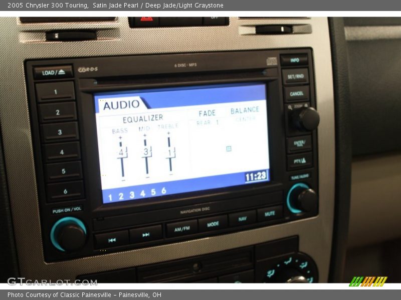 Satin Jade Pearl / Deep Jade/Light Graystone 2005 Chrysler 300 Touring