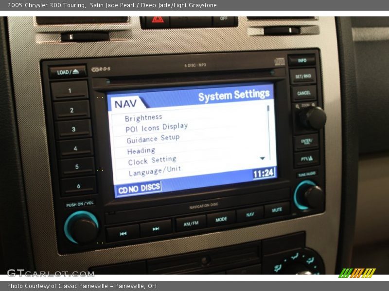 Satin Jade Pearl / Deep Jade/Light Graystone 2005 Chrysler 300 Touring