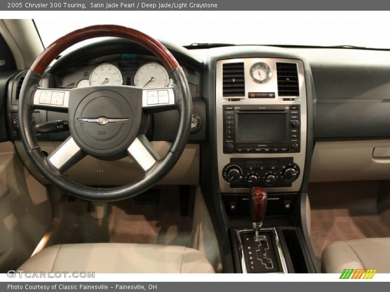 Satin Jade Pearl / Deep Jade/Light Graystone 2005 Chrysler 300 Touring