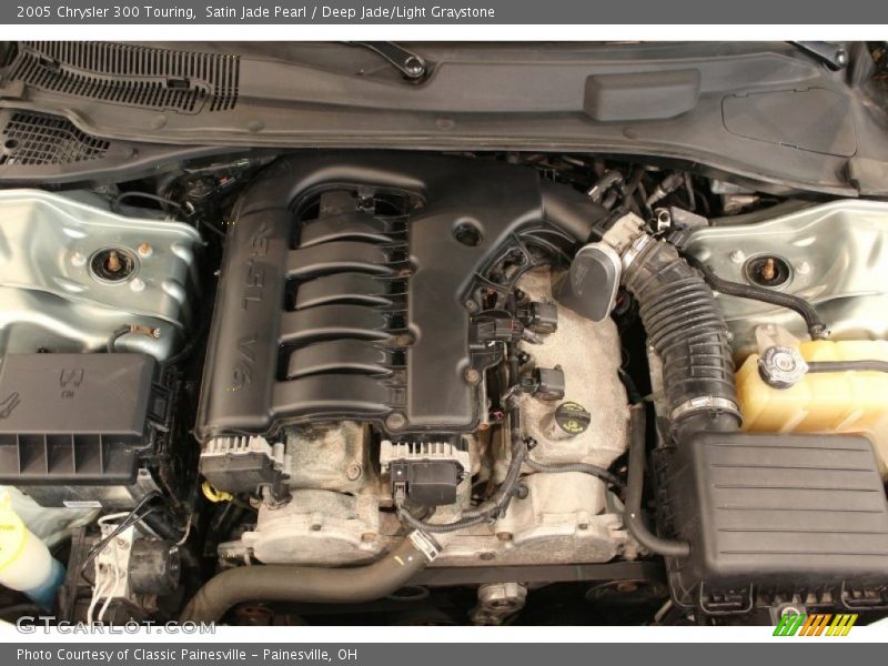 Satin Jade Pearl / Deep Jade/Light Graystone 2005 Chrysler 300 Touring