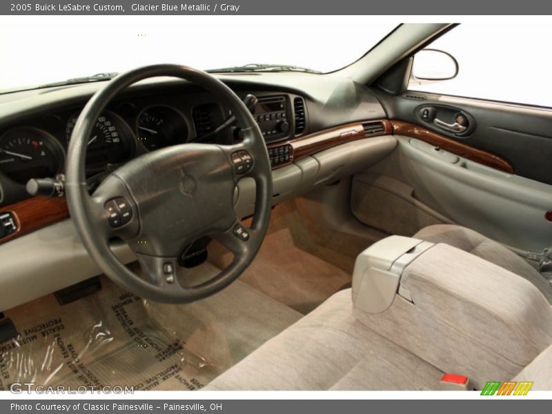Glacier Blue Metallic / Gray 2005 Buick LeSabre Custom