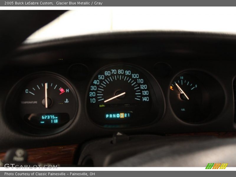 Glacier Blue Metallic / Gray 2005 Buick LeSabre Custom
