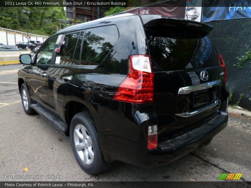 Black Onyx / Ecru/Auburn Bubinga 2011 Lexus GX 460 Premium