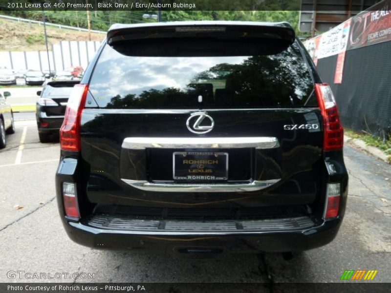 Black Onyx / Ecru/Auburn Bubinga 2011 Lexus GX 460 Premium