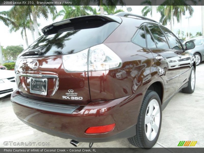 Brandywine Mica / Ivory 2008 Lexus RX 350