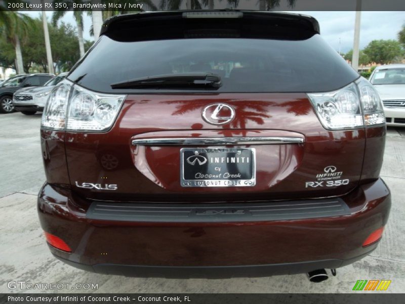 Brandywine Mica / Ivory 2008 Lexus RX 350