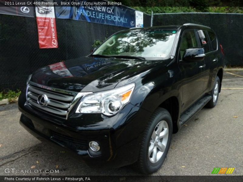 Black Onyx / Ecru/Auburn Bubinga 2011 Lexus GX 460 Premium