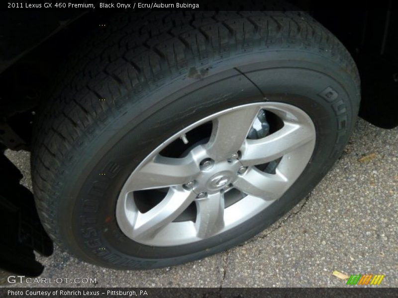 Black Onyx / Ecru/Auburn Bubinga 2011 Lexus GX 460 Premium