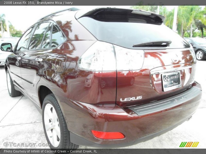 Brandywine Mica / Ivory 2008 Lexus RX 350