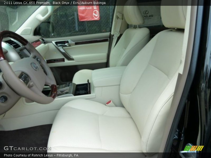 Black Onyx / Ecru/Auburn Bubinga 2011 Lexus GX 460 Premium