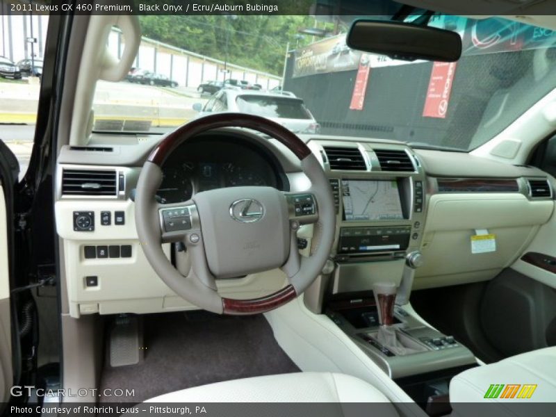 Black Onyx / Ecru/Auburn Bubinga 2011 Lexus GX 460 Premium
