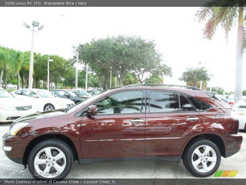 Brandywine Mica / Ivory 2008 Lexus RX 350