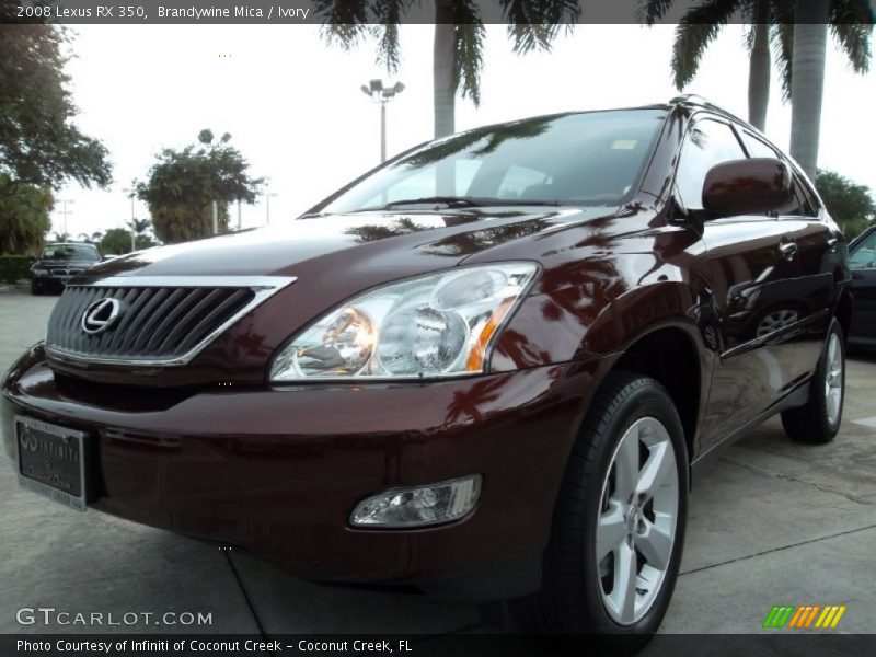Brandywine Mica / Ivory 2008 Lexus RX 350