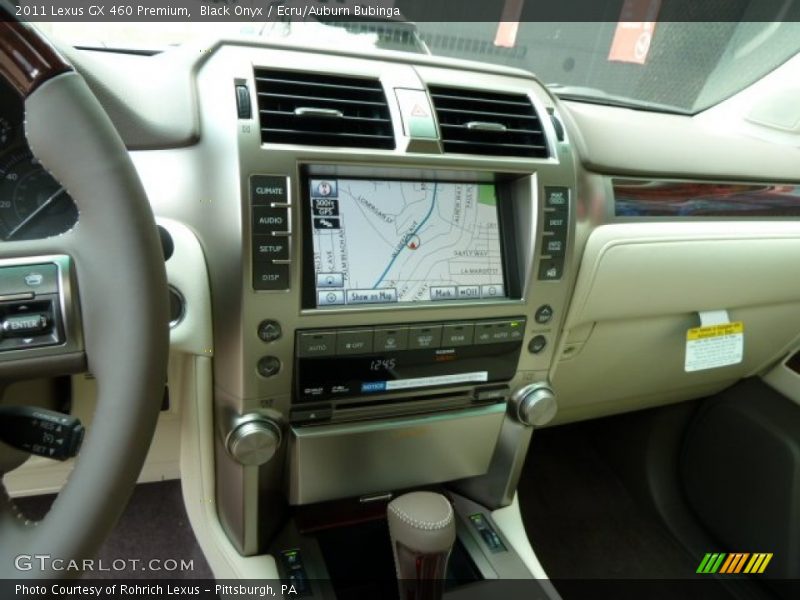 Black Onyx / Ecru/Auburn Bubinga 2011 Lexus GX 460 Premium