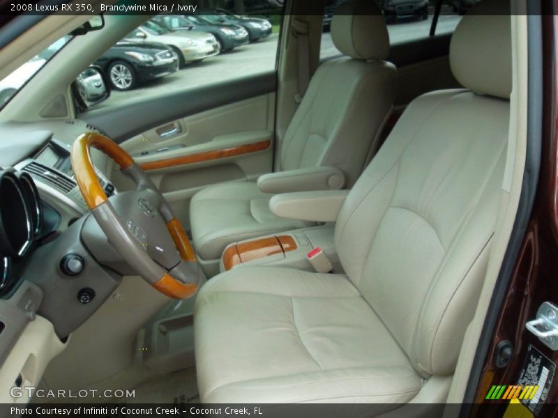  2008 RX 350 Ivory Interior