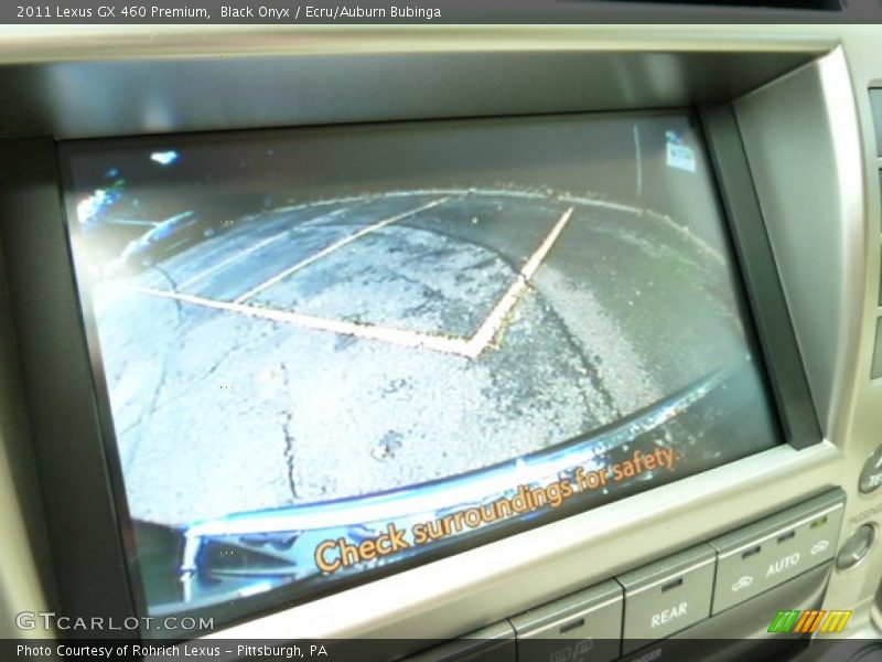 Black Onyx / Ecru/Auburn Bubinga 2011 Lexus GX 460 Premium