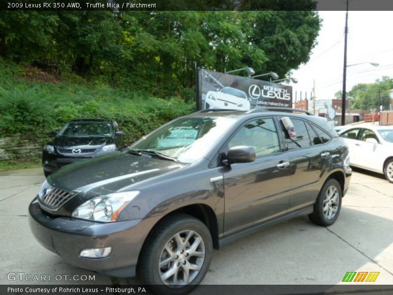 Truffle Mica / Parchment 2009 Lexus RX 350 AWD