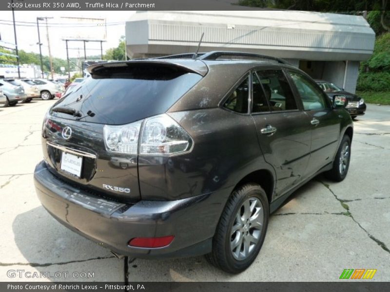 Truffle Mica / Parchment 2009 Lexus RX 350 AWD