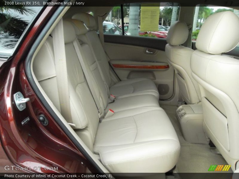 2008 RX 350 Ivory Interior