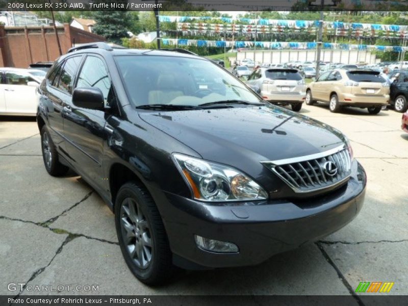 Truffle Mica / Parchment 2009 Lexus RX 350 AWD
