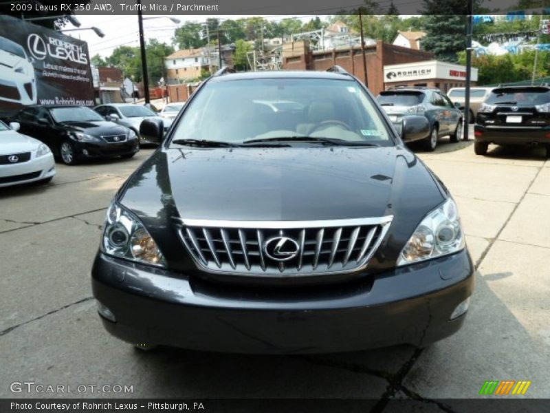 Truffle Mica / Parchment 2009 Lexus RX 350 AWD