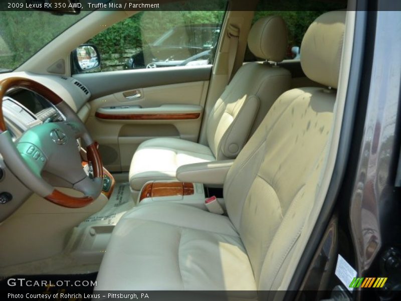 Truffle Mica / Parchment 2009 Lexus RX 350 AWD