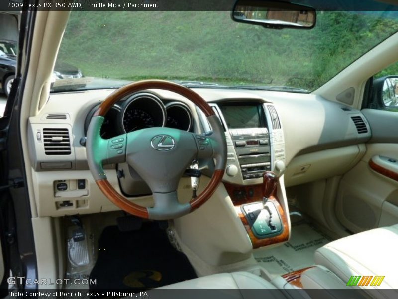 Truffle Mica / Parchment 2009 Lexus RX 350 AWD