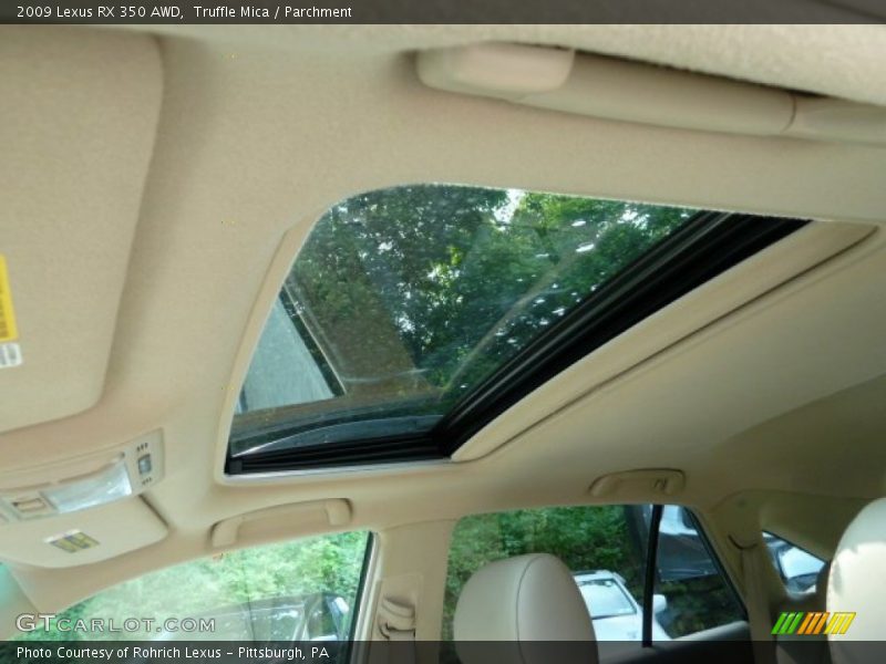 Truffle Mica / Parchment 2009 Lexus RX 350 AWD