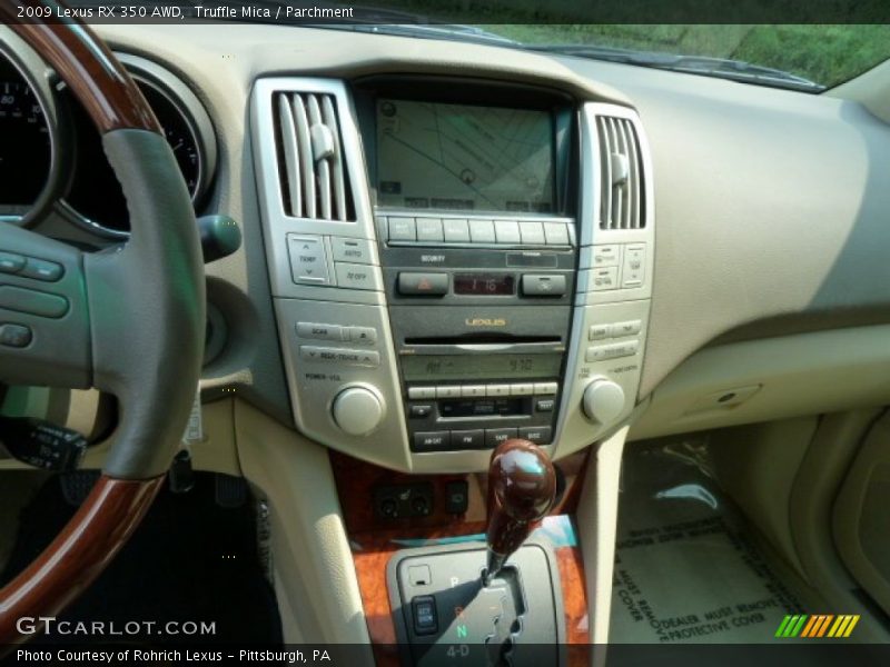 Truffle Mica / Parchment 2009 Lexus RX 350 AWD