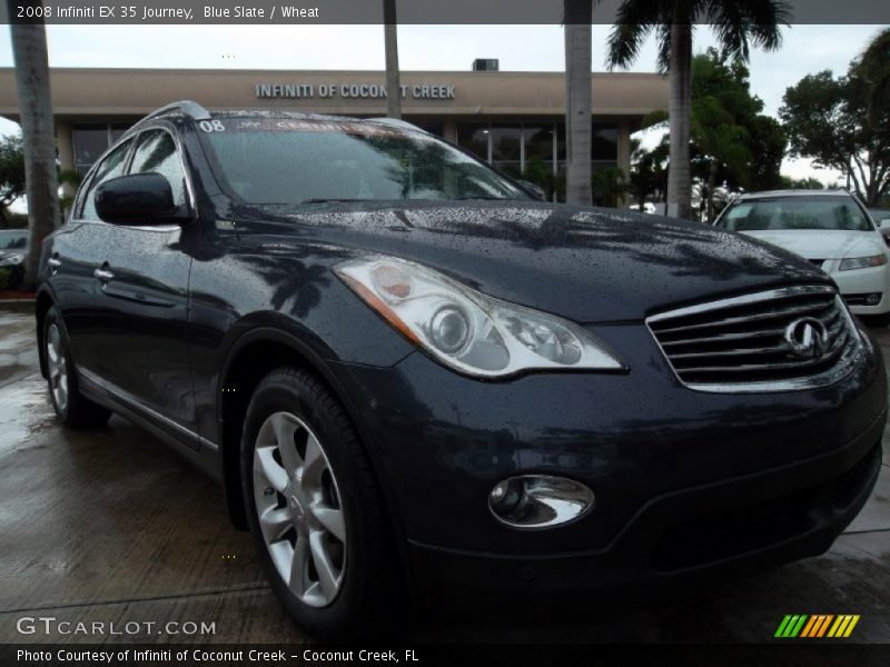 Blue Slate / Wheat 2008 Infiniti EX 35 Journey