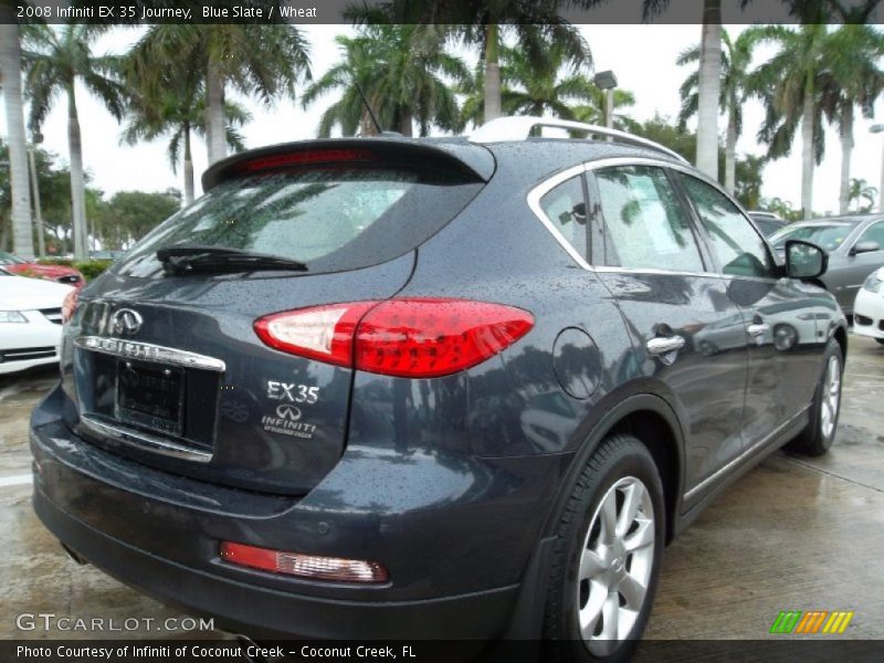 Blue Slate / Wheat 2008 Infiniti EX 35 Journey