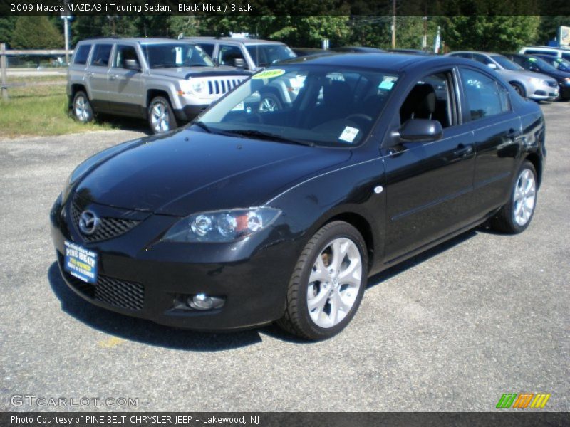 Black Mica / Black 2009 Mazda MAZDA3 i Touring Sedan