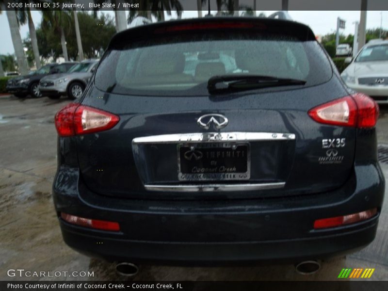 Blue Slate / Wheat 2008 Infiniti EX 35 Journey