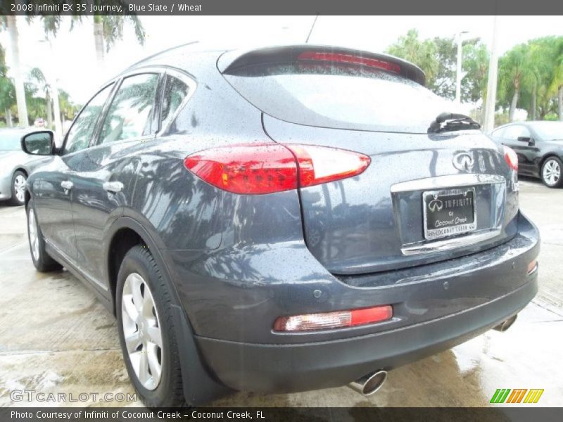 Blue Slate / Wheat 2008 Infiniti EX 35 Journey