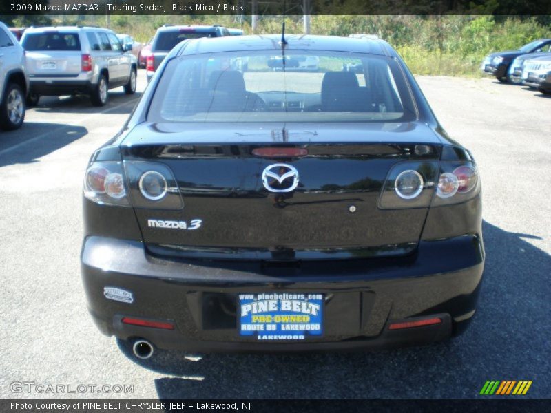 Black Mica / Black 2009 Mazda MAZDA3 i Touring Sedan