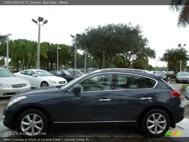 Blue Slate / Wheat 2008 Infiniti EX 35 Journey