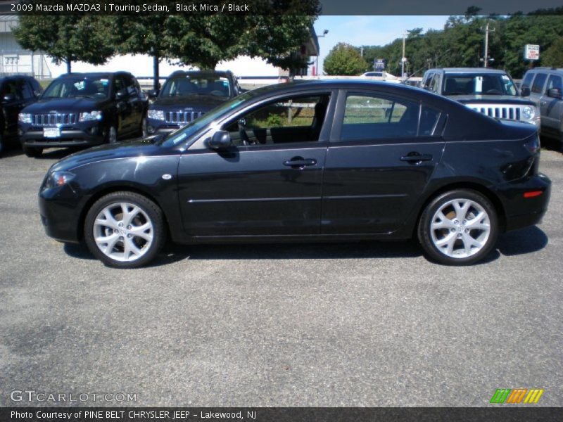 Black Mica / Black 2009 Mazda MAZDA3 i Touring Sedan