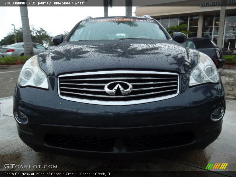 Blue Slate / Wheat 2008 Infiniti EX 35 Journey