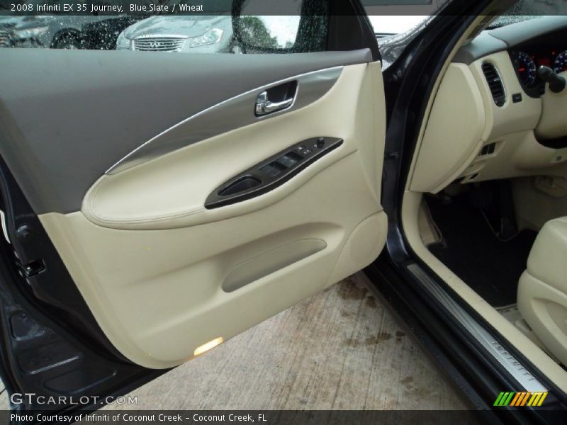 Blue Slate / Wheat 2008 Infiniti EX 35 Journey