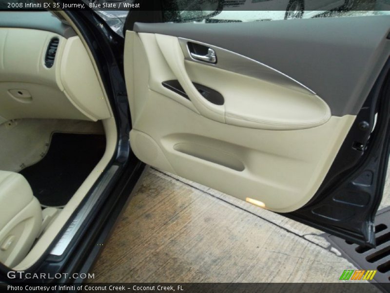 Blue Slate / Wheat 2008 Infiniti EX 35 Journey