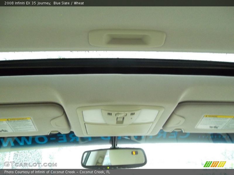 Blue Slate / Wheat 2008 Infiniti EX 35 Journey