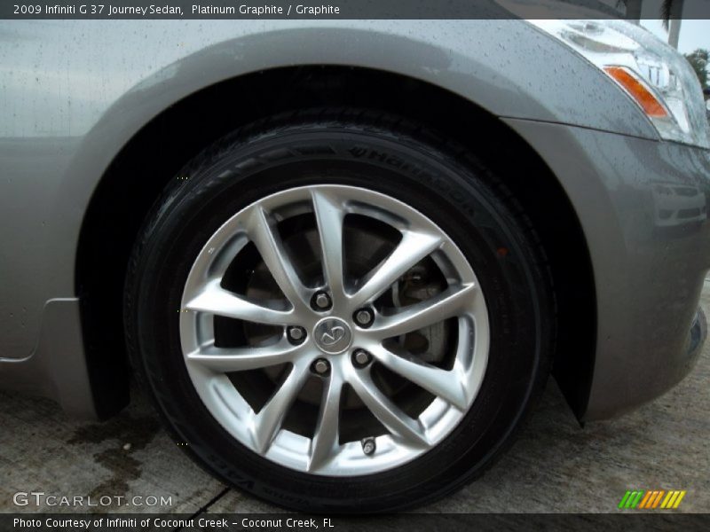 Platinum Graphite / Graphite 2009 Infiniti G 37 Journey Sedan