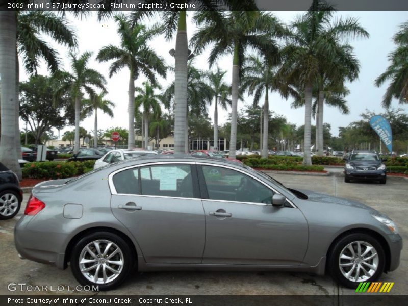 Platinum Graphite / Graphite 2009 Infiniti G 37 Journey Sedan