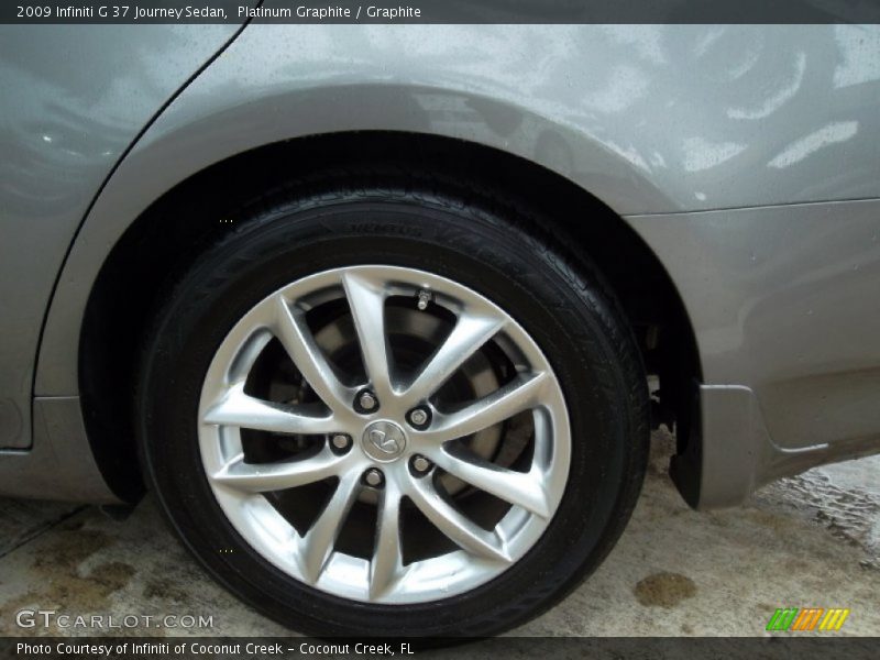 Platinum Graphite / Graphite 2009 Infiniti G 37 Journey Sedan